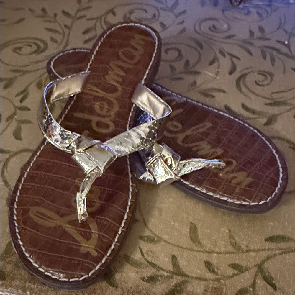 Sam Edelman Gold Sandals for Women